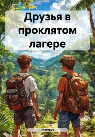 Обложка книги «Друзья в проклятом лагере»