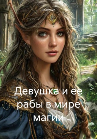 Обложка книги «Девушка и ее рабы в мире магии»
