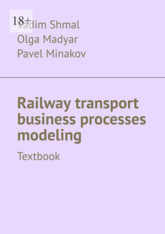 Vadim Shmal. Railway transport business processes modeling. Textbook