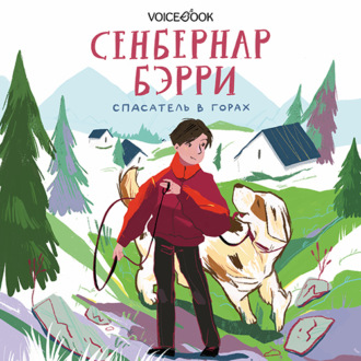 Обложка книги «Сенбернар Бэрри. Спасатель в горах»
