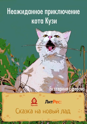 Обложка книги «Неожиданное приключение кота Кузи»