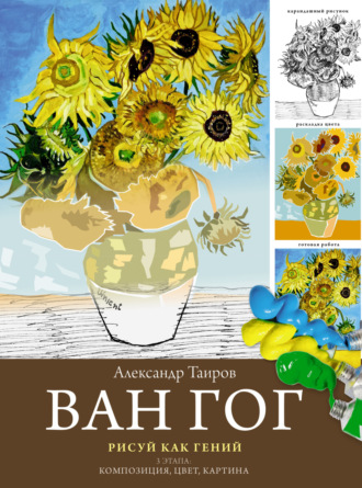 Обложка книги «Ван Гог. Рисуй как гений»