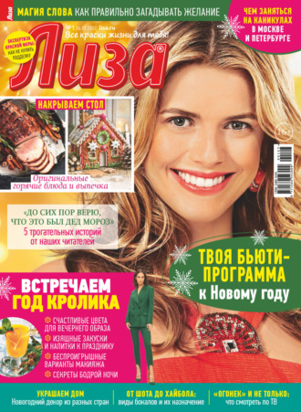 Обложка книги «Журнал «Лиза» №01/2023»