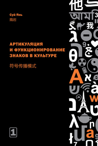 Обложка книги «Артикуляция и функционирование знаков в культуре. Часть 1»