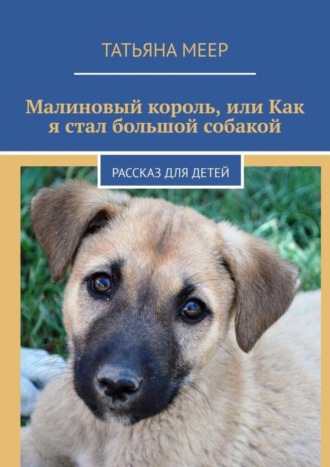 Обложка книги «Малиновый король, или Как я стал большой собакой. Рассказ для детей»