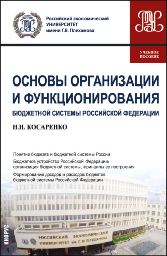 Николай Николаевич Косаренко. Основы организации и функционирования бюджетной системы Российской Федерации. (СПО). Учебное пособие.