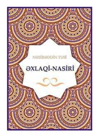 Обложка книги «Əxlaqi nasiri»