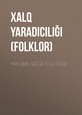 Обложка книги «Min bir gecə 3-cü cild»