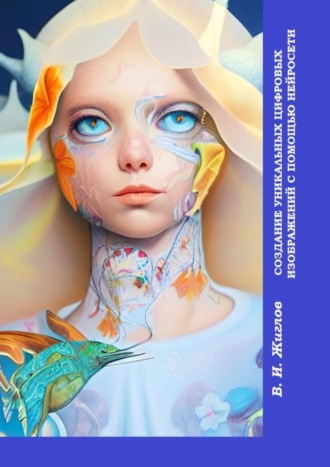 Обложка книги «Создание уникальных цифровых изображений с помощью нейросети»