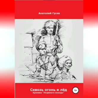 Обложка книги «Сквозь огонь и лёд. Хроника «Ледяного похода»»