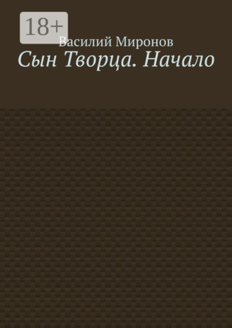 Обложка книги «Сын Творца. Начало»