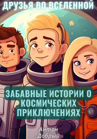 Обложка книги «Друзья во Вселенной. Забавные истории о космических приключениях»