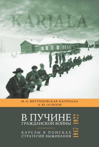 Обложка книги «В пучине гражданской войны. Карелы в поисках стратегий выживания. 1917–1922»