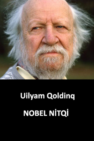 Обложка книги «Uilyam Qoldinqin nobel nitqi»