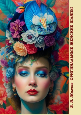 Обложка книги «Оригинальные женские шляпы. Разработка женских головных уборов нейросетью»