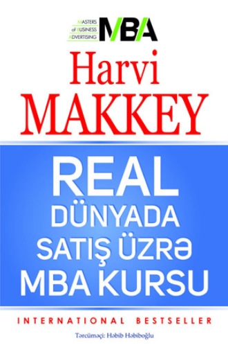 Обложка книги «REAL DÜNYADA SATIŞ ÜZRƏ MBA kursu»