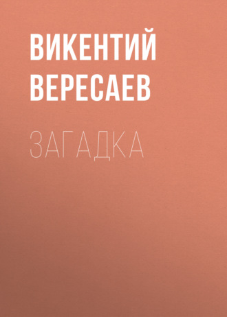 Обложка книги «Загадка»