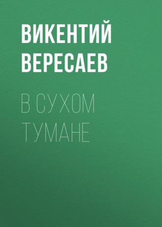 Обложка книги «В сухом тумане»