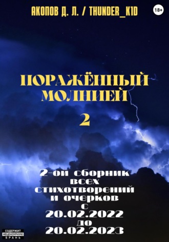 Обложка книги «Поражённый молнией 2»