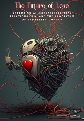 Обложка книги «The Future of Love: Exploring AI, Extraterrestrial Relationships, and the Algorithm of the Perfect Match»