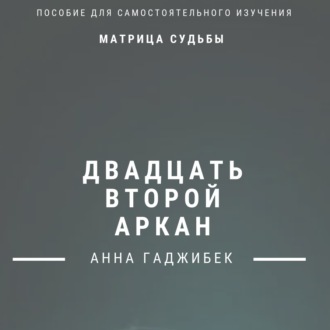 Обложка книги «Матрица Судьбы. Двадцать второй аркан. Полное описание»