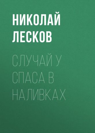 Обложка книги «Случай у Спаса в Наливках»