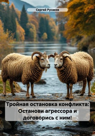 Обложка книги «Тройная остановка конфликта: Останови агрессора и договорись с ним!»