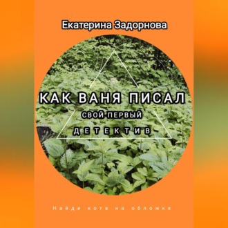 Обложка книги «Как Ваня писал свой первый детектив»