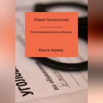 Обложка книги «Расследования Дениса Будова. Книга первая»