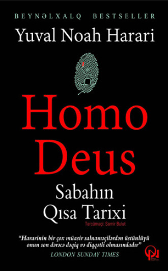 Обложка книги «Homo Deus: Sabahın qısa tarixi»