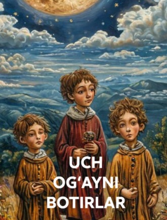 Обложка книги «UCH OG‘AYNI BOTIRLAR»