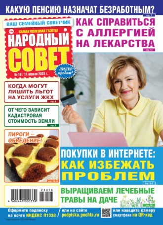 Обложка книги «Народный совет №16/2023»