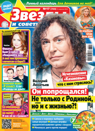 Обложка книги «Звёзды и советы №17/2023»