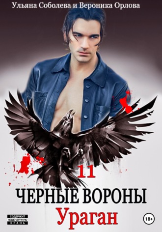 Обложка книги «Черные вороны 11. Ураган»