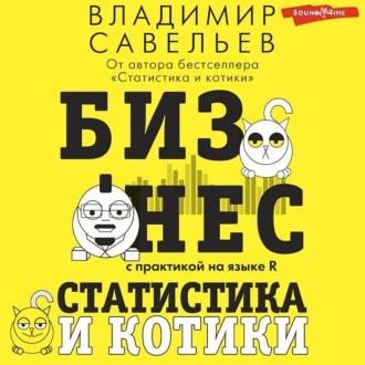 Обложка книги «Бизнес, статистика и котики»