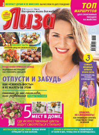 Обложка книги «Журнал «Лиза» №18/2023»