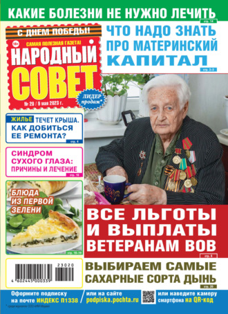 Обложка книги «Народный совет №20/2023»