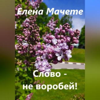 Обложка книги «Слово – не воробей!»