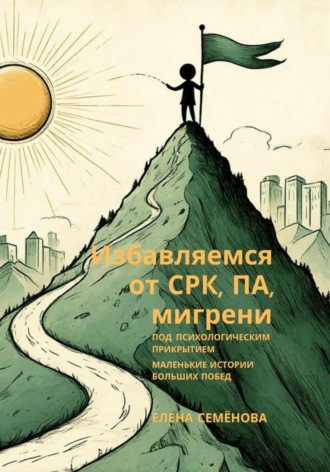 Обложка книги «Избавляемся от СРК, ПА, мигрени под психологическим прикрытием. Маленькие истории больших побед»
