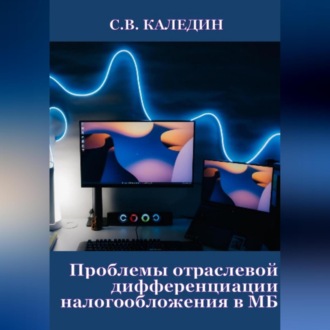 Обложка книги «Проблемы отраслевой дифференциации налогообложения в МБ»