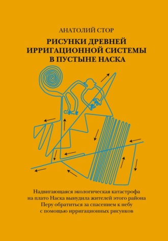 Обложка книги «Рисунки древней ирригационной системы в пустыне Наска»