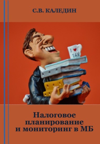 Обложка книги «Налоговое планирование и мониторинг в МБ»