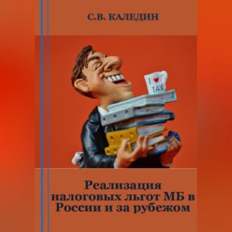 Обложка книги «Реализация налоговых льгот МБ в России и за рубежом»