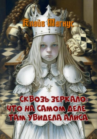 Обложка книги «Сквозь зеркало. Что на самом деле там увидела Алиса»