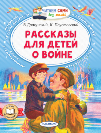Обложка книги «Рассказы для детей о войне»