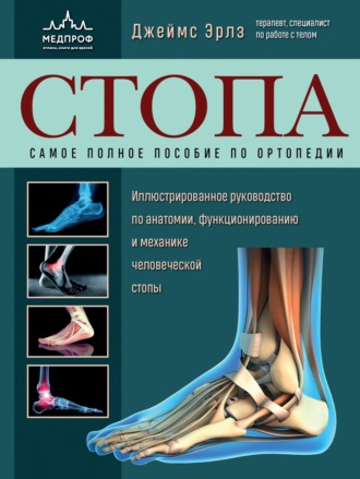 Обложка книги «Стопа. Самое полное пособие по ортопедии. Иллюстрированное руководство по анатомии, функционированию и механике человеческой стопы»