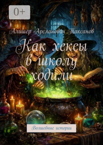 Обложка книги «Как хексы в школу ходили. Волшебные истории»