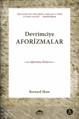 Обложка книги «Devrimciye aforizmalar»