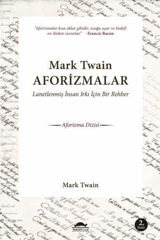 Обложка книги «Mark twain Aforizmalar»