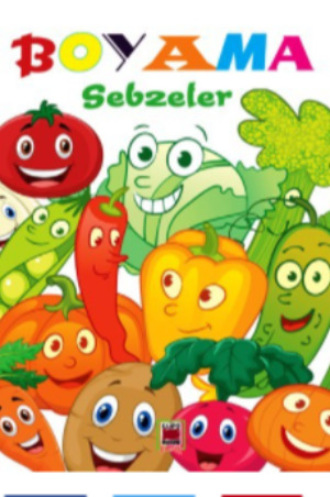 Обложка книги «Boyama Sebzeler»